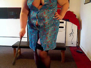 Horny Dominace Lady in Overall