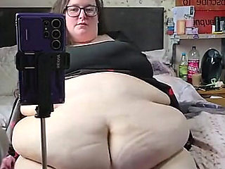 SSBBW BBW Belly Goddess Bathroom Strip