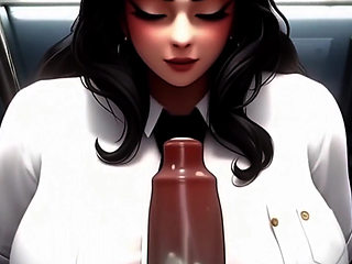 Surprise Titty Inspection On The Subway