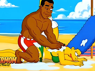 Top-10 Cheating Best Cartoon Compilation. Porn Parody Animation - Marge Simpson