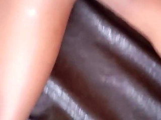 African Teen Riding Nicely