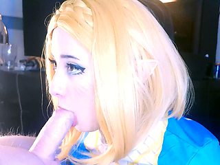 Amateur allure blonde pov blowjob