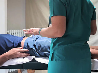 Fake Hospital Sex - Italian Nurse Blowjob & Cumshot Compilation POV