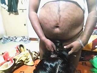 Stepbrother Hair Job Sex with Stepsister