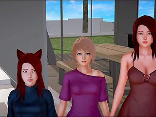 Steamy adult visual novel featuring erotic tales and anime action