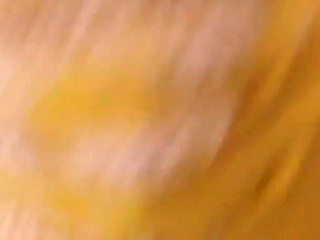 My Stepsister in Yellow Dishwashing Gloves Takes a Bath with a Dildo and Lots of White Foam and Soap