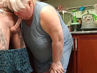 Spanked a Neighbor in the Ass Fucked in the Mouth, Pussy and Cum in the Mouth