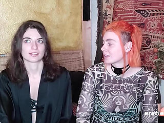 Ersties - Bratty Girls Zora And Desiree Love Hot Wax And BDSM