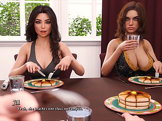 Hentai adult visual novel with an erotic storyline featuring busty girls