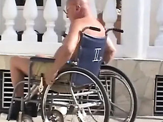 Old & Young Babe Takes a Giant Cock in the Garden