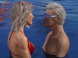 Tacos: Cuck Watches His Wife Giving Pussy to an Old Chap and Deepthroating His Cock by the Pool - Episode 90