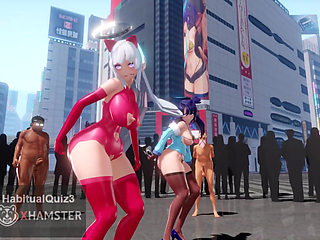 mmd r18 3d hentai ahegao Blue Archive Cellphone paranoia girl sexy princess ntr dildo fuck hard sex ahegao blowjob