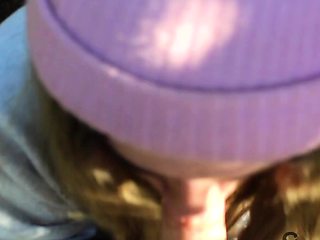 Amateur German cougar gives blowjob and rides a young cock