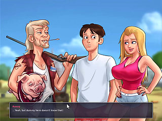 Summertime saga - Miss dewitt gave me a blowjob.