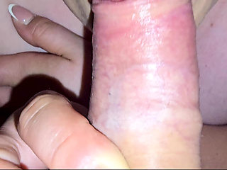 Old and Young Couple Hand Job and Blow