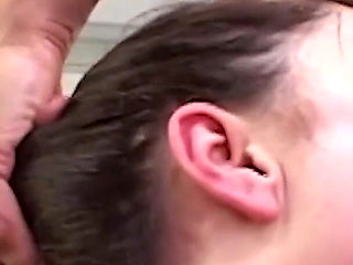 A True Queen of Sucking Cock and Giving Deepthroats While Masturbating