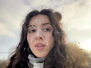 West Wants to Fuck Her Boyfriend in a Car in Public One Last Time before They...