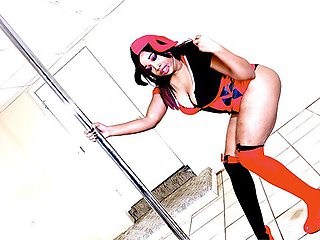 Unimaginable Nina Rivera and Harley Quinn - cosplay smut - Suk My Dick