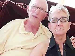 Horny Amateur Granny Cuckolds Her Husband With A Young Stud