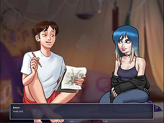 desi bhabi make seen in summertime saga