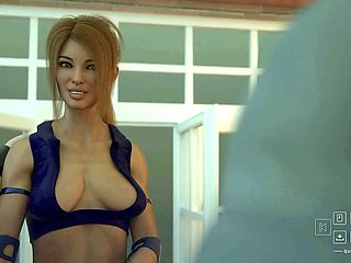 3D cartoon action with Erotictalker in a wild sex gaming adventure