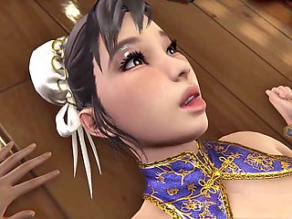 Clothing, big tits, 3d anime