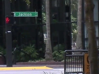 Brooklyn Gets Naked in the Middle of Downtown Tampa