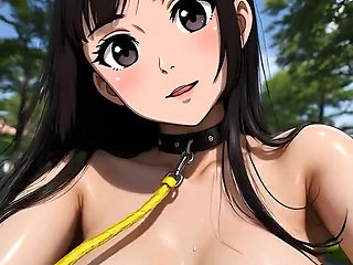 POV of Pleasing Your Big Breast Stepdaughter in Public Park