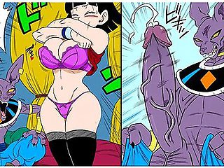 Dragon Ball Super: Videl Becomes Beerus Sexual Slave With Sexo Duro And Car Toon
