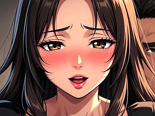 25yo Woman Fucks Stepfather on Sofa in Risky Quiet Sex (AI generated)