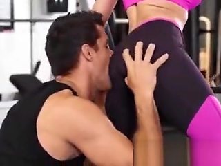 Rachel Starr gets fucked at the gym