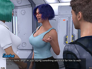Stranded in Space - Blue Haired MILF Want Threesome with Me & Hot Busty Doctor