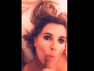 French Girl Sucks Me at Home