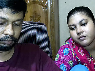 Newly marriage couple Wife husband friend Indian village