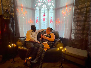 Domina Satana interviews her new lady Marie.