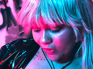 Morrigan & the Substance - Latex, Pantyhose Stuffing & Foot