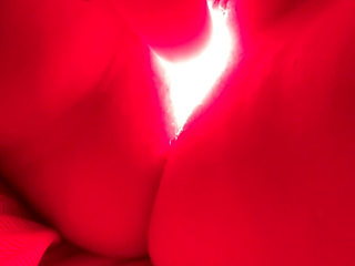 Red Light Dildo Play
