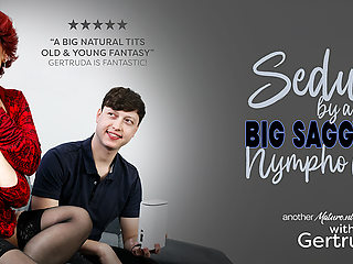 Czech Mature Vixen Gertruda With Her Mega Saggy Tits Has Hardcore Sex With A Seduced Working Toyboy