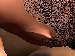 Pounding a Big Black Woman on the Table