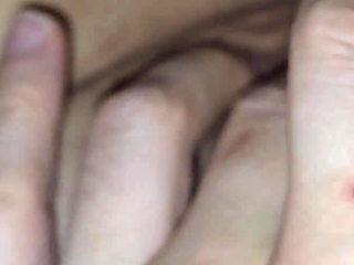 Watching TV Together Turned Into Hot Sex and Cumshot on Wife's Pussy