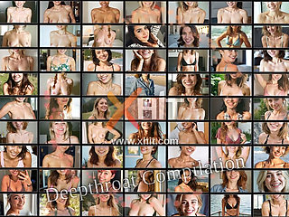 The Best Deepthroat Compilation with Teena Dolly and Nikki Sweet