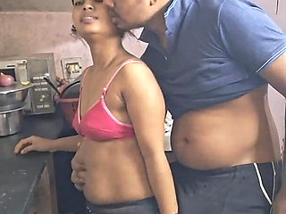 Desi Ex-hot Wife Sex Boyfriend Night Alone Cooking Time