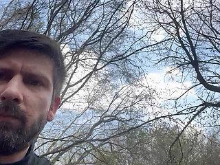 MILF Anal in the Woods - Risky Outdoor Creampie with Horny Mature Slut