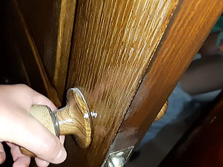 I Heard Moans From the Toilet and Spied on My Stepsister