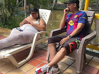 Huge Colombian ass gets fucked for money