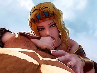 Animated cartoon fantasy with wild 3D sex scenes