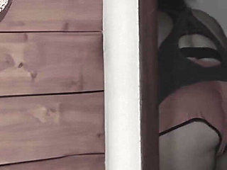 Hotwife Quick Blowjob for Neighbor at Home