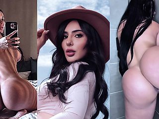 Insane big titted hispanic body delivers intense sensual tease pleasure