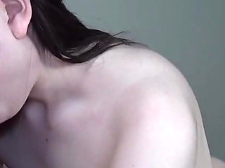 Looks so Innocent. Shy Beauty Hides a Soaked Secret Beneath Her Lace.