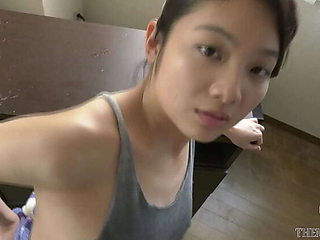 Tsukasa Kanzaki uncensored riding machines - hot Japanese babe with innocent face and sexy booty